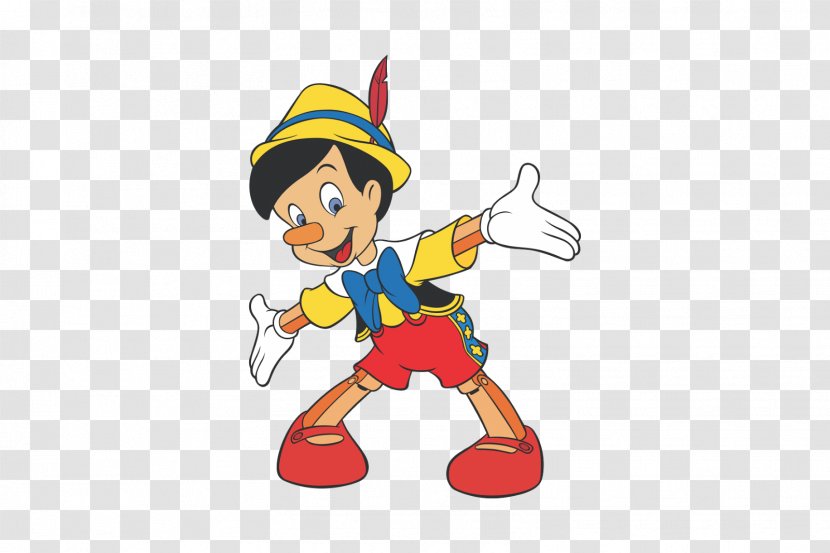 The Adventures Of Pinocchio Minnie Mouse Jiminy Cricket Mickey - Walt Disney Company - Cartoon Characters Transparent PNG