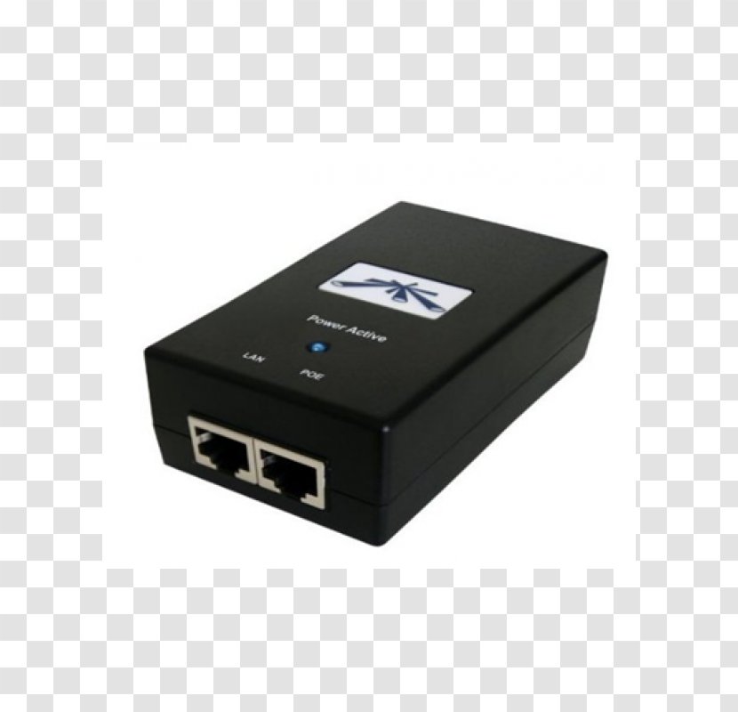 Power Over Ethernet Ubiquiti Networks Gigabit Adapter - Audio Transparent PNG