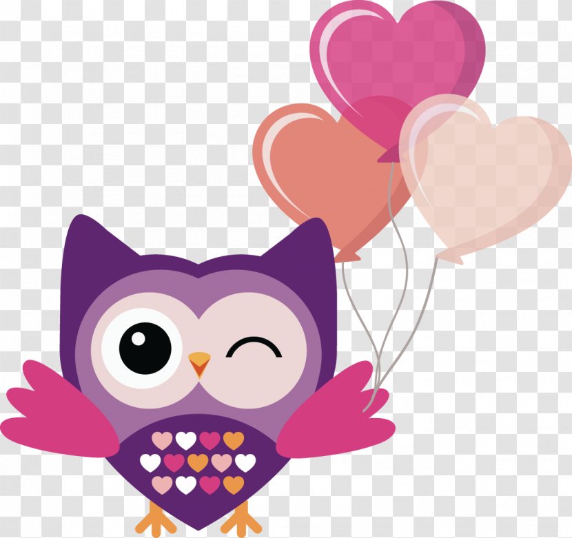 Little Owl Bird Drawing Euclidean Vector - Watercolor - Balloon Transparent PNG