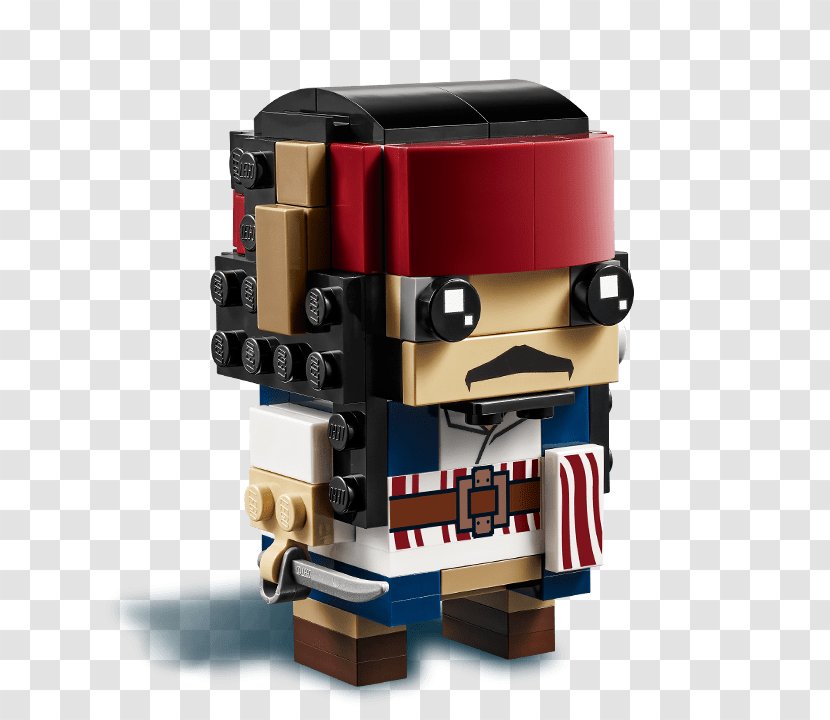 Jack Sparrow LEGO BrickHeadz Captain Armando Salazar Toy - Piracy - Lego Disney Transparent PNG