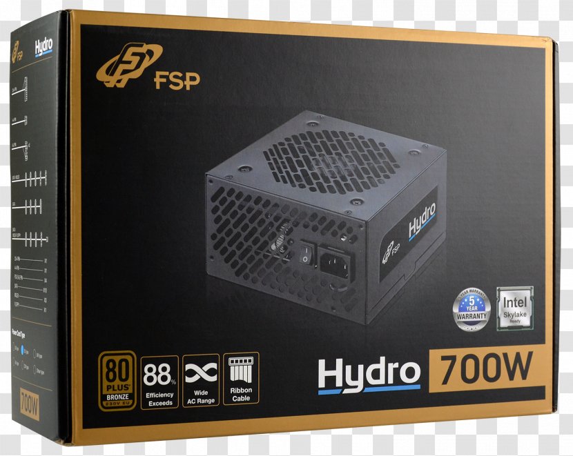 Power Supply Unit FSP 700W Hydro 88% Efficiency MEPS Compliant 120mm Fan ATX PSU 3 Years Warranty Converters 80 Plus Group - Fsp - Colorbox Transparent PNG