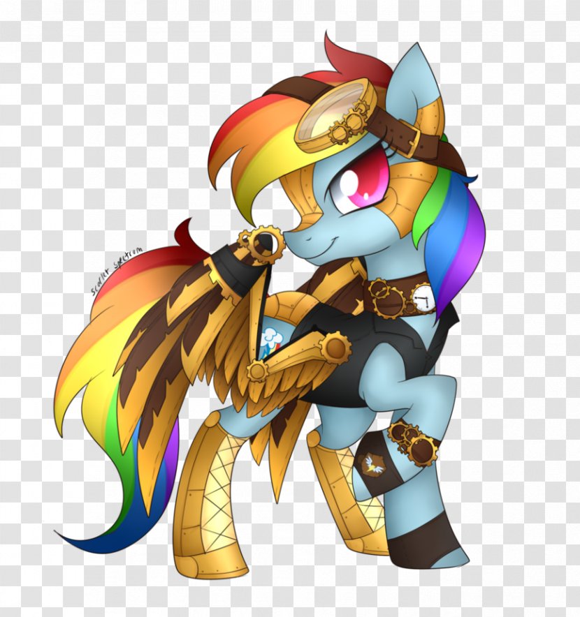 Pony Rainbow Dash Rarity - Mammal Transparent PNG