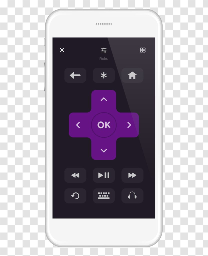 Feature Phone Roku, Inc. Mobile Phones - Digital Media Player - Android Transparent PNG