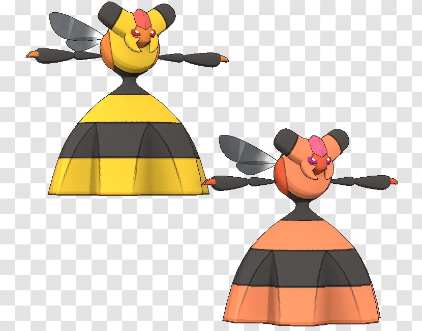 Pokémon X And Y Nintendo 3DS Vespiquen Video Games - Combee - Shiny Zip Icon Transparent PNG