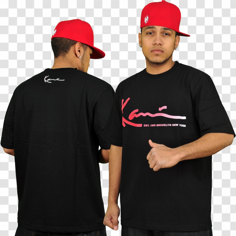 Long-sleeved T-shirt Maroon - Tshirt - Black Gradient Transparent PNG