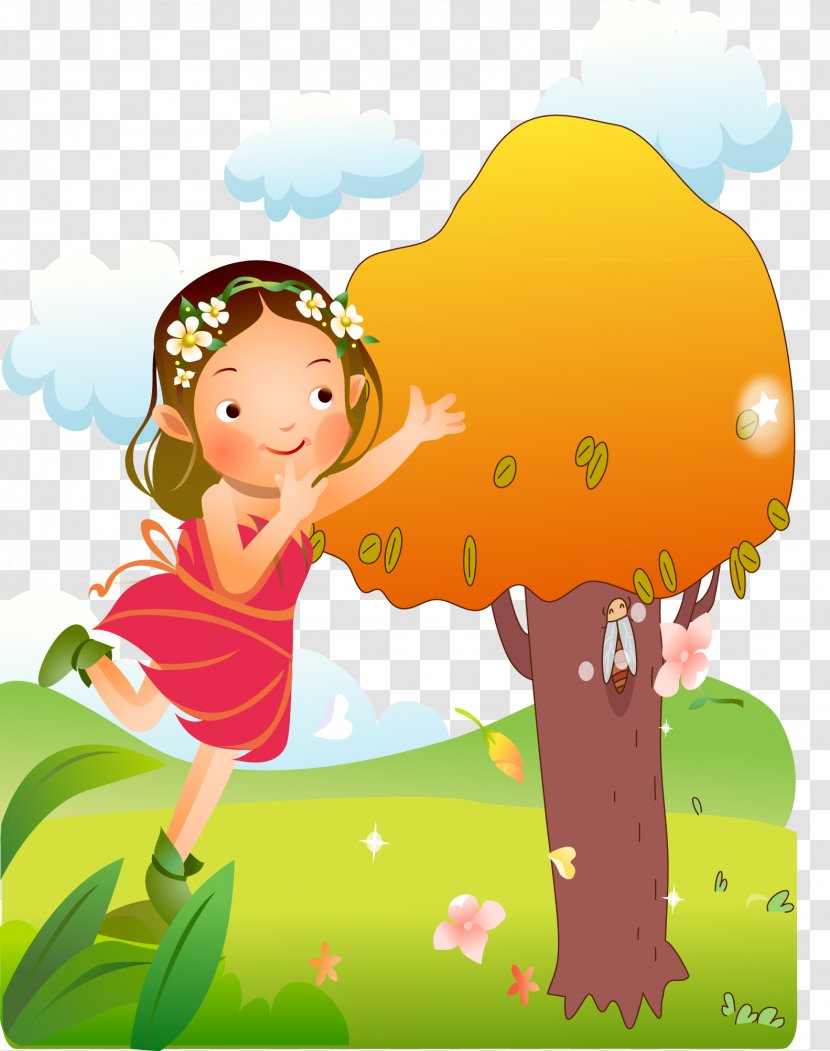Drawing Flower Fairies Illustration - Artworks - Beautiful Fairy Transparent PNG