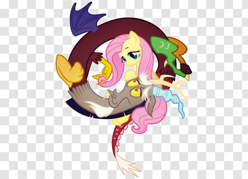 Fluttershy Pinkie Pie Pony Rainbow Dash Discord - Deviantart Transparent PNG