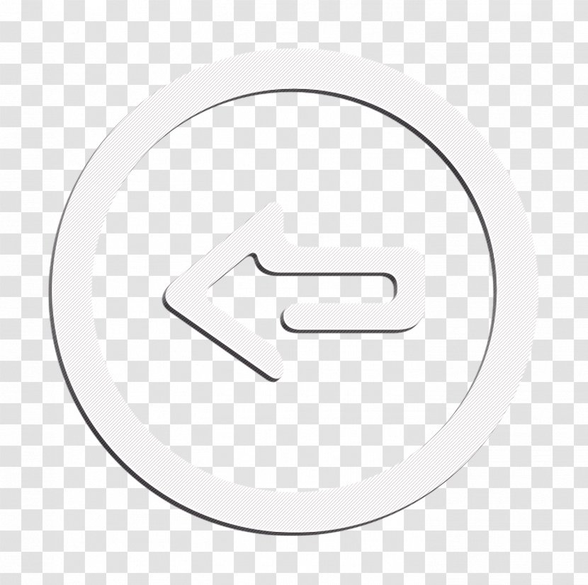 Previous Icon - Blackandwhite Symbol Transparent PNG