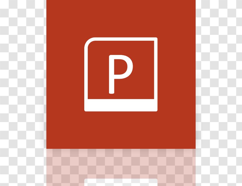 Flat Design Metro Microsoft PowerPoint - Red Transparent PNG