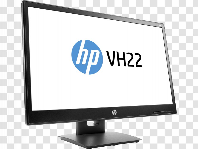 Hewlett-Packard Computer Monitors Liquid-crystal Display HP V9E67A6 Vh22 - Laptop Part - Led Monitor21.5 Inch (21.5 Viewable)1920 X 1080 Full Hd (1080P)Tn250 Cd/M21000:15 MsDvi-D, Vga, Displaypor DeviceP&g Transparent PNG