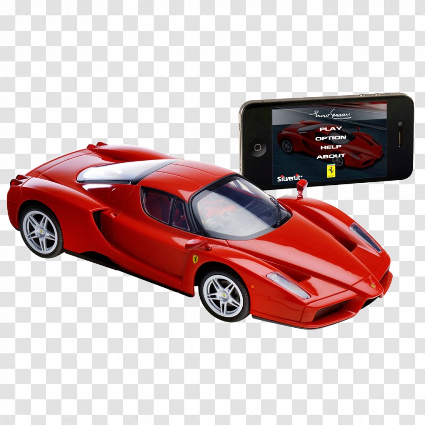 Enzo Ferrari Radio-controlled Car Radio Control - Sports Transparent PNG