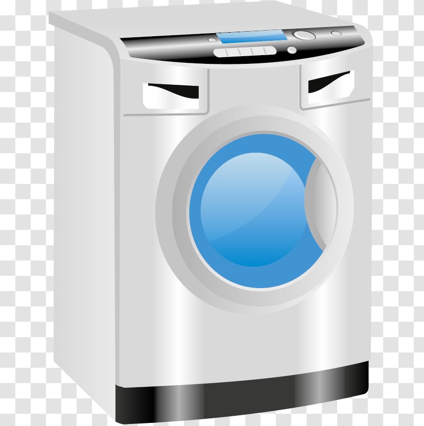 Washing Machine Clothes Dryer Home Appliance Euclidean Vector Transparent PNG