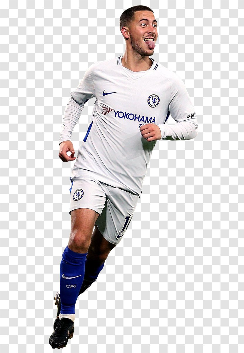 Eden Hazard 2018 FIFA World Cup Chelsea F.C. Jersey Soccer Player - Top - Belgium Transparent PNG
