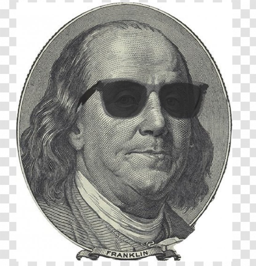 The Autobiography Of Benjamin Franklin United States Declaration Independence Way To Wealth - Self Portrait - Dollars Transparent PNG