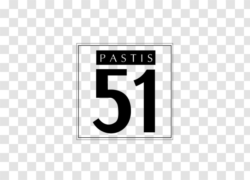Pastis 51 Number Logo Brand - Rectangle Transparent PNG