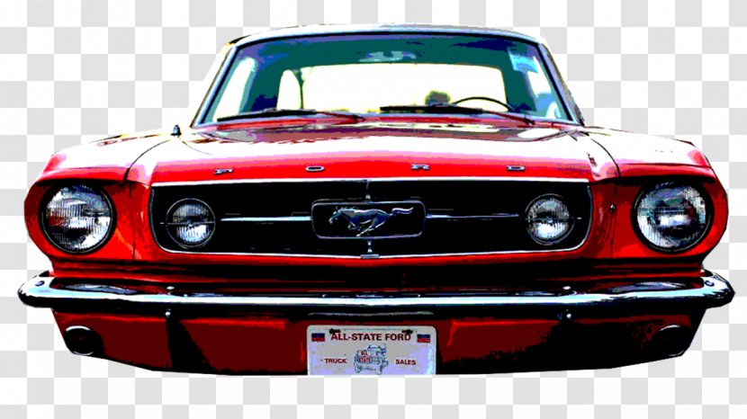 Ford Mustang Car Barbecue - Mach 1 Transparent PNG