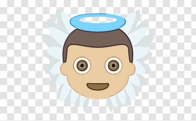 Angel Emoji - Cheek - Tableware Drinkware Transparent PNG