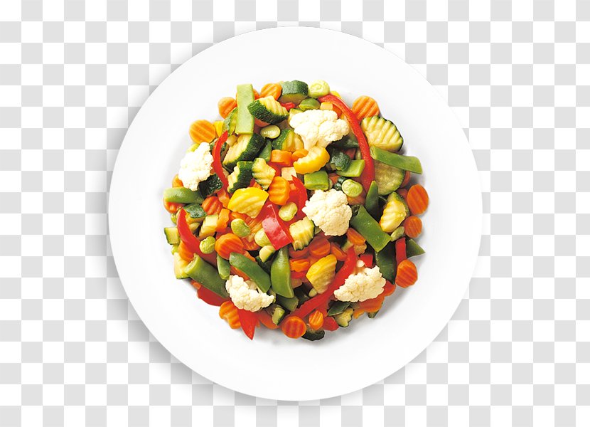 Israeli Salad Spinach Food Bonduelle Vegetable - Frozen Vegetables Transparent PNG