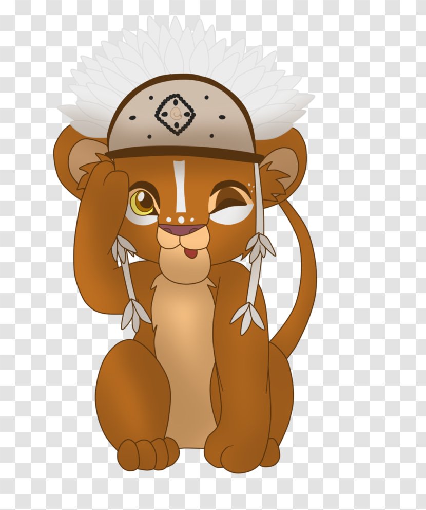 Lion Big Cat Animated Cartoon Transparent PNG