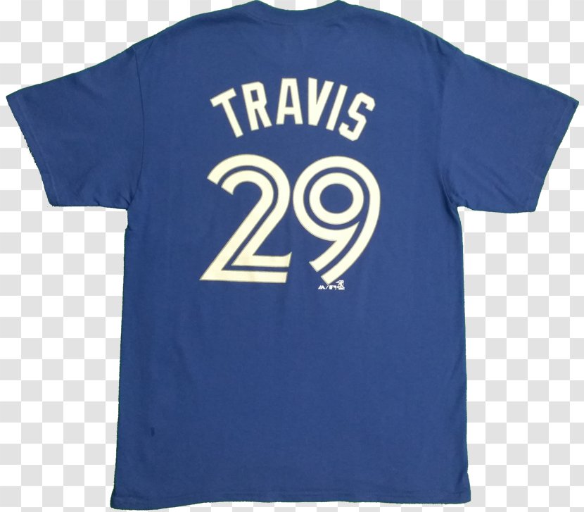 T-shirt Toronto Blue Jays Majestic Athletic MLB Jersey - White Transparent PNG