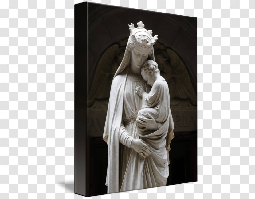 Statue Heavenly Mother Madonna Icon - Relief - Holy Transparent PNG