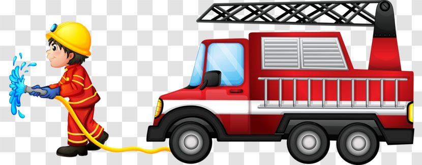 Fire Engine Firefighter Station Royalty-free Clip Art - Stock Photography - Professional Transparent PNG