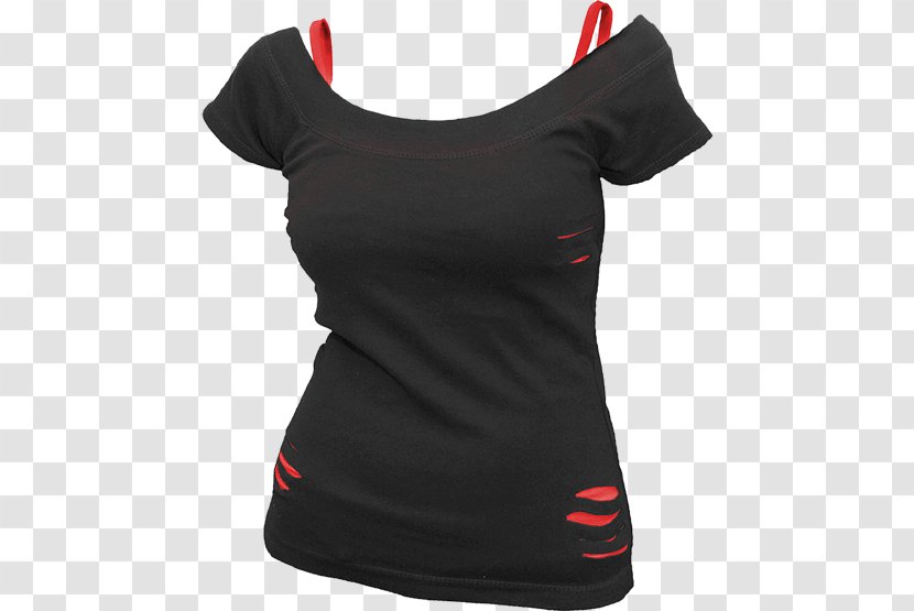 T-shirt Top Clothing Sleeve Woman - Sportswear Transparent PNG