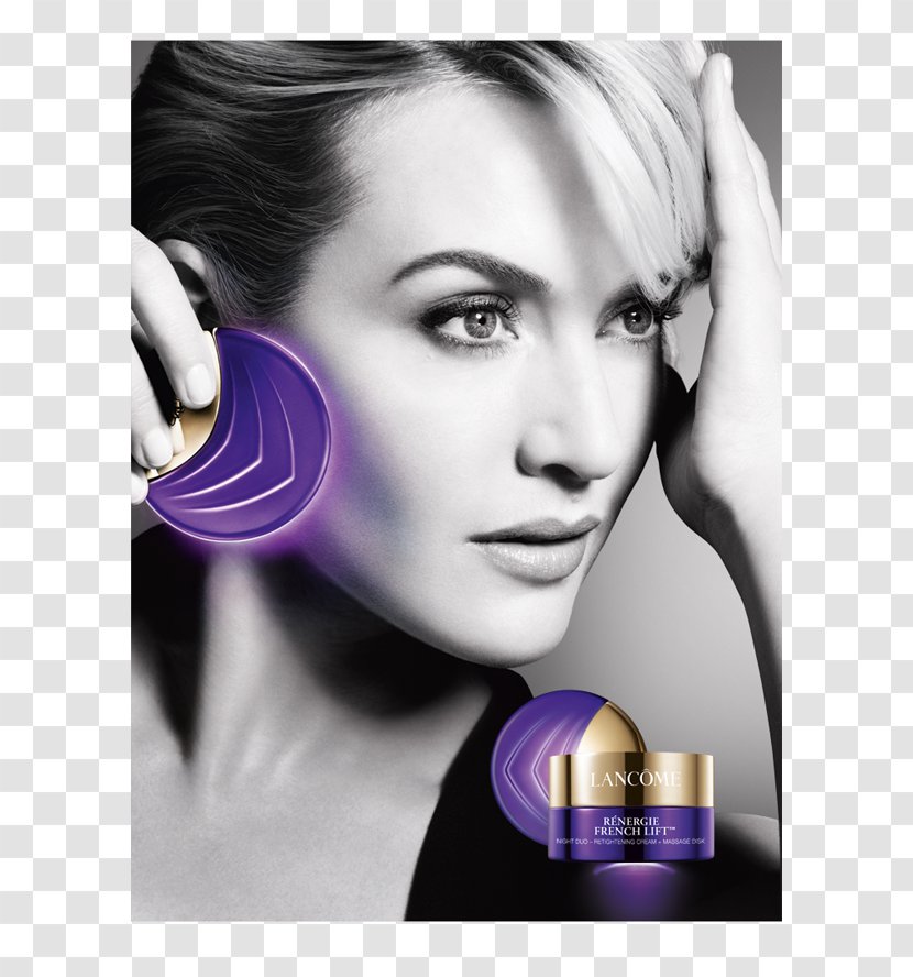 Kate Winslet Lancôme Eyelash Beauty Face - Makeup Transparent PNG