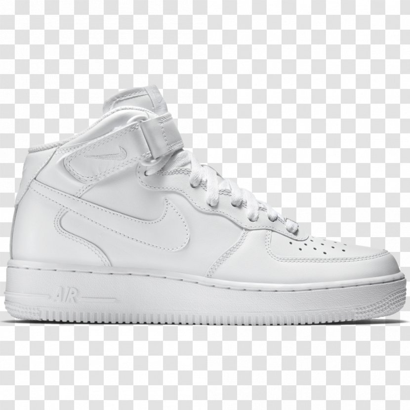 Air Force 1 Nike Max Free Jordan - WHITE Sneakers Transparent PNG