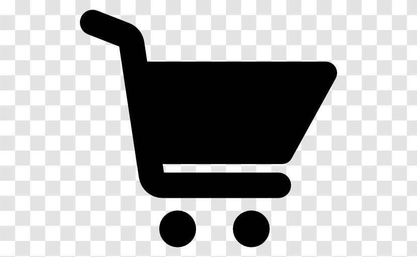 Shopping Cart - Black Transparent PNG