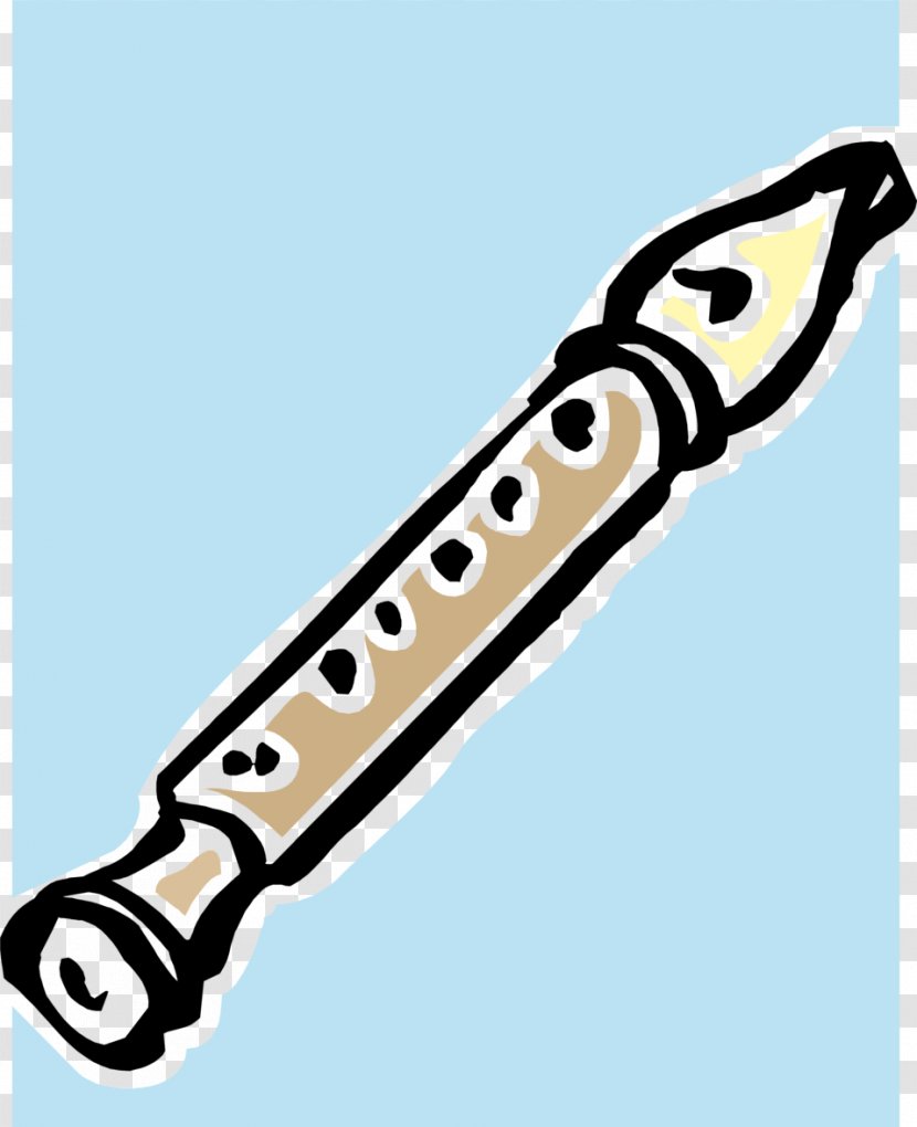 Flute Recorder Illustration - Stock Photography - Blue Cliparts Transparent PNG