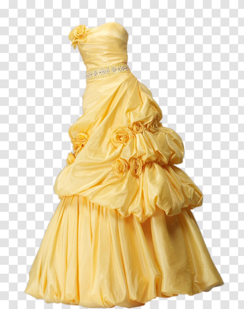 Wedding Dress Evening Gown - Costume Design Transparent PNG