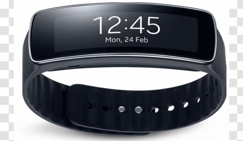 Samsung Gear Fit Galaxy Smartwatch Activity Tracker - Amoled - Watch Transparent PNG