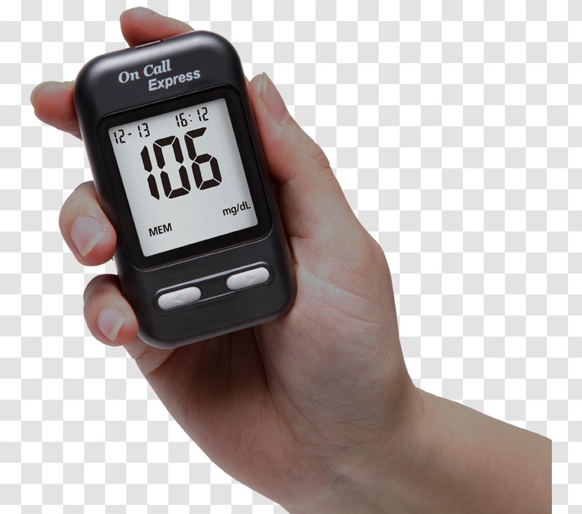 Blood Glucose Meters Sugar Monitoring Test Diabetes Management - Medicine Transparent PNG