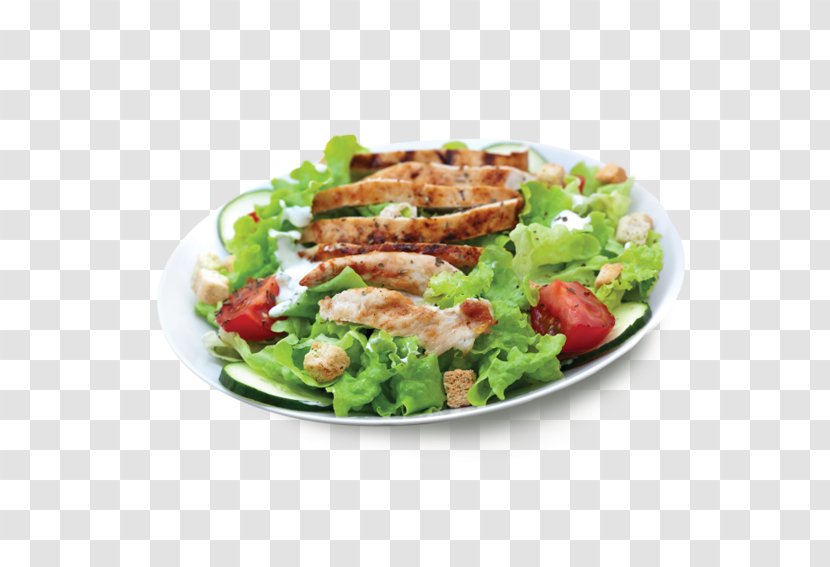 Chicken Salad Caesar Mediterranean Cuisine Pizza - Chinese Transparent PNG
