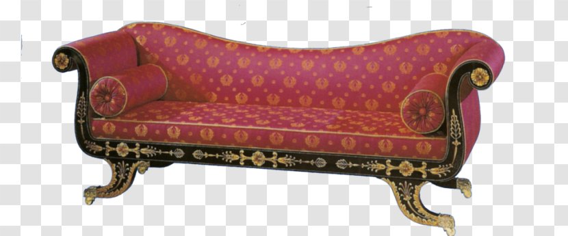 Couch Table Chair Furniture Chaise Longue - Antique Transparent PNG