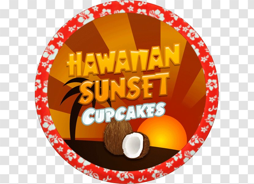 Logo Brand Food Font - Hawaiian Sunset Transparent PNG