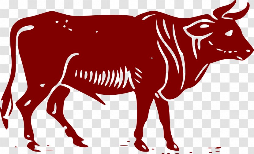 Cattle Bull Clip Art - Like Mammal Transparent PNG