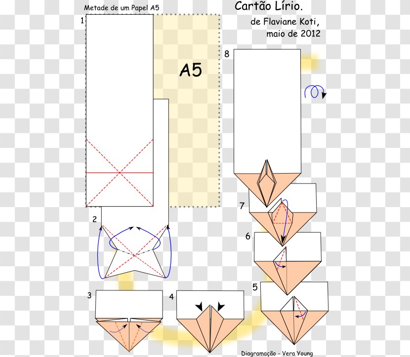 Paper Craft Origami Model - Cardboard - Envelope Transparent PNG