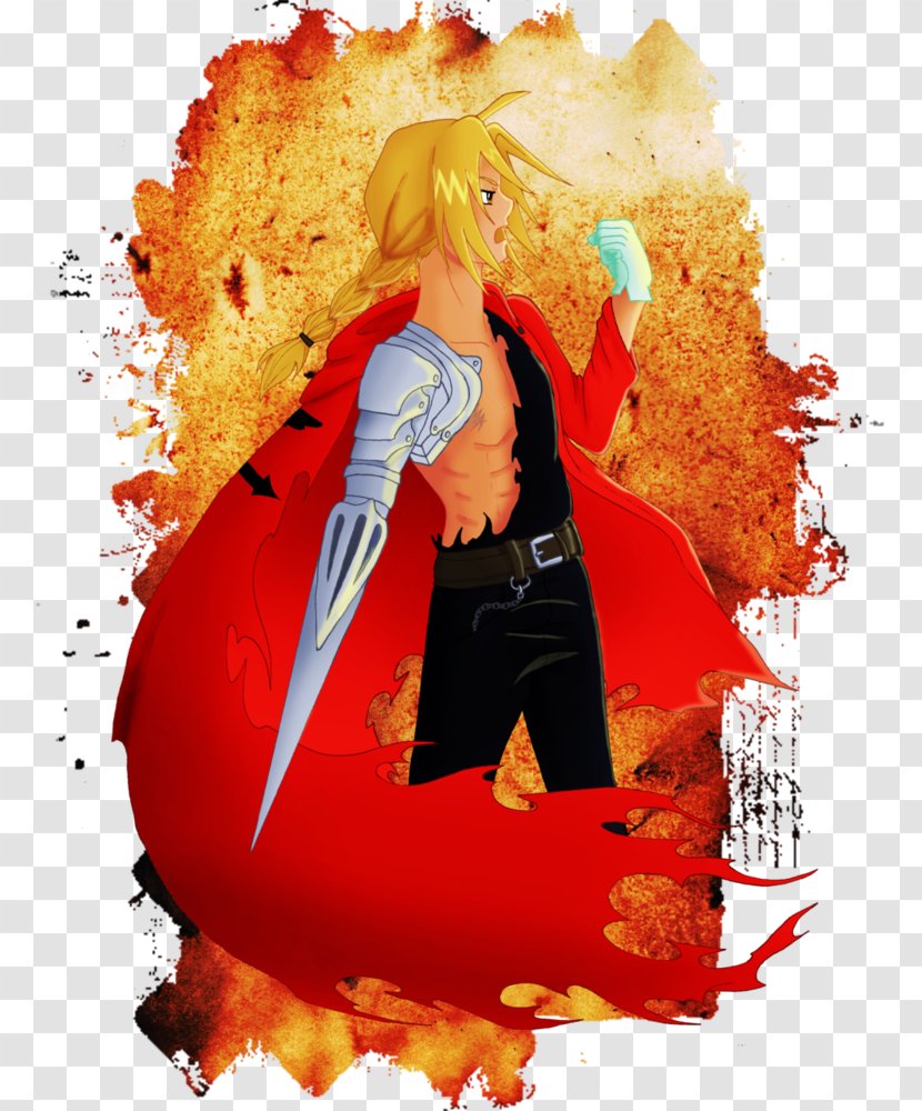 Winry Rockbell Edward Elric Drawing Character - Orange Transparent PNG