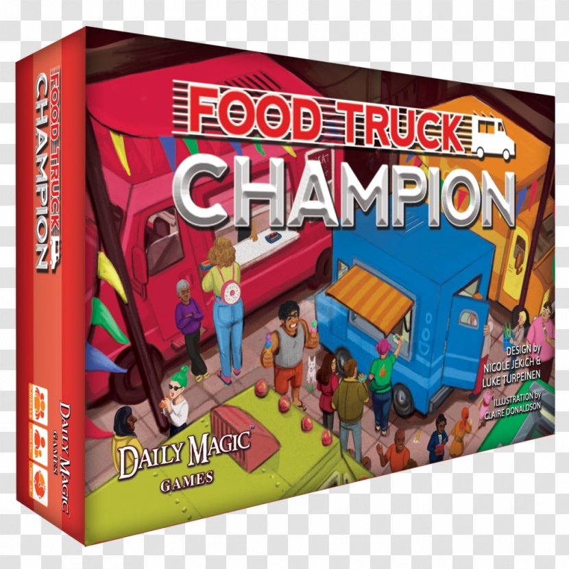 Food Truck Board Game Transparent PNG
