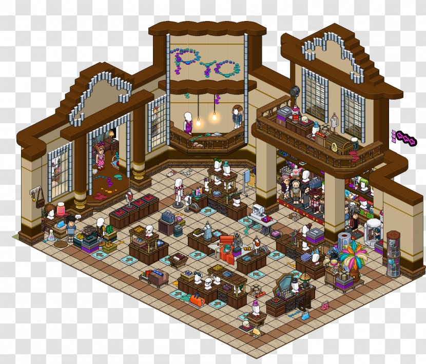 Habbo Fansite Room Sleep Curtain - Padaria Transparent PNG