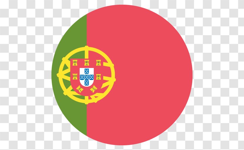 Flag Of Portugal Emoji National - Yellow Transparent PNG