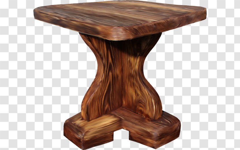 Clip Art - Furniture - Wooden Table Rings Transparent PNG