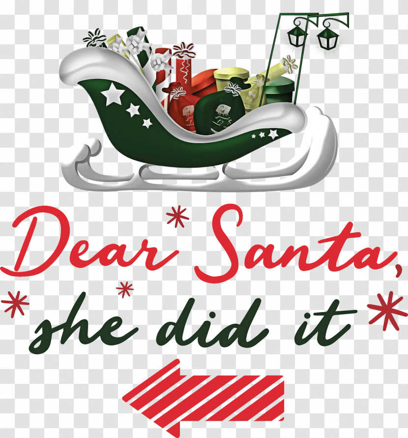 Dear Santa Santa Claus Christmas Transparent PNG