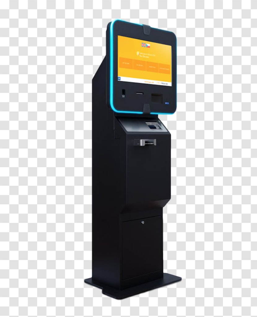 Bitcoin ATM Cryptocurrency General Bytes Automated Teller Machine - First Atm Transparent PNG