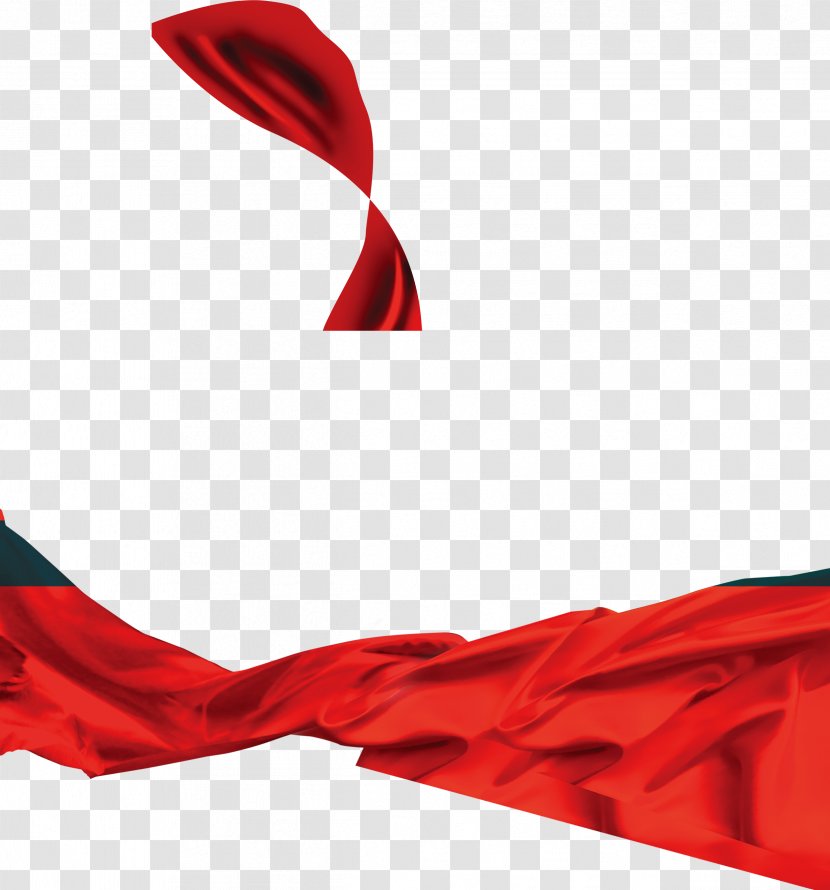 Red Ribbon - Color Transparent PNG