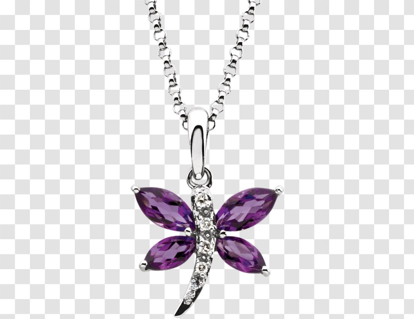 Amethyst Necklace Charms & Pendants Jewellery Gold - Chain Transparent PNG
