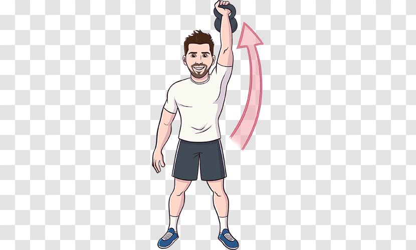 Kettlebell Training Exercise Snatch Physical Fitness - Arm Transparent PNG