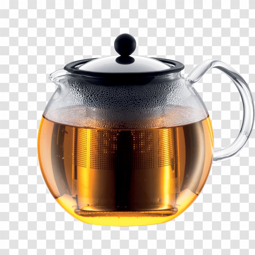 Assam Tea Teapot French Presses Bodum - Stovetop Kettle Transparent PNG